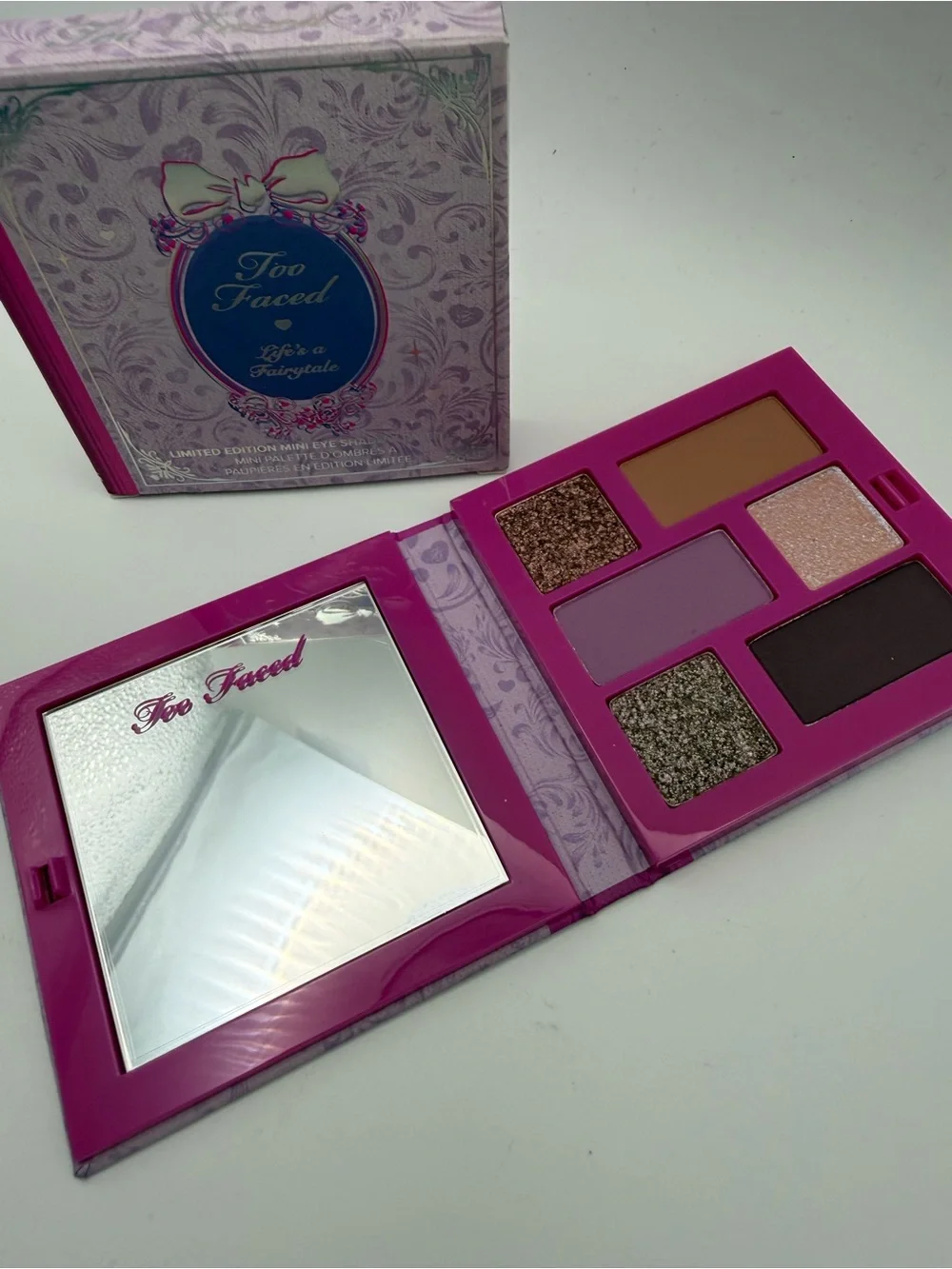 NIB Too Faced Life's a Fairytale Limited Edition Mini Eyeshadow Palette
